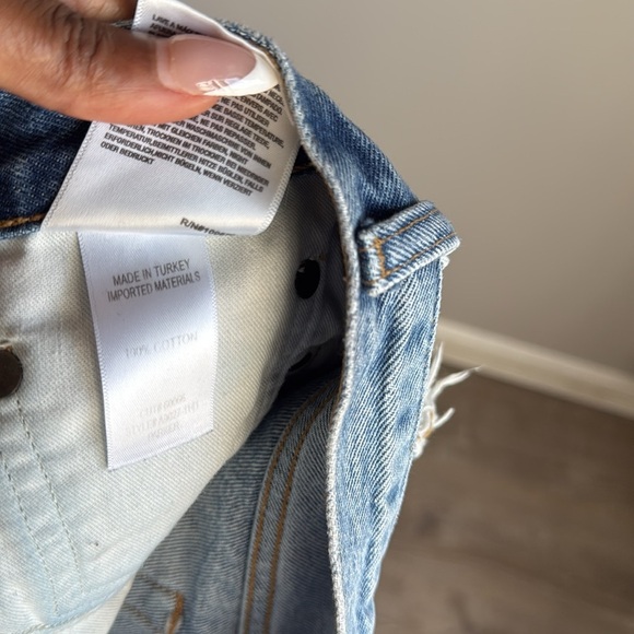 Agolde Parker Long Short with Cuff heatwave 24 - Picture 8 of 10